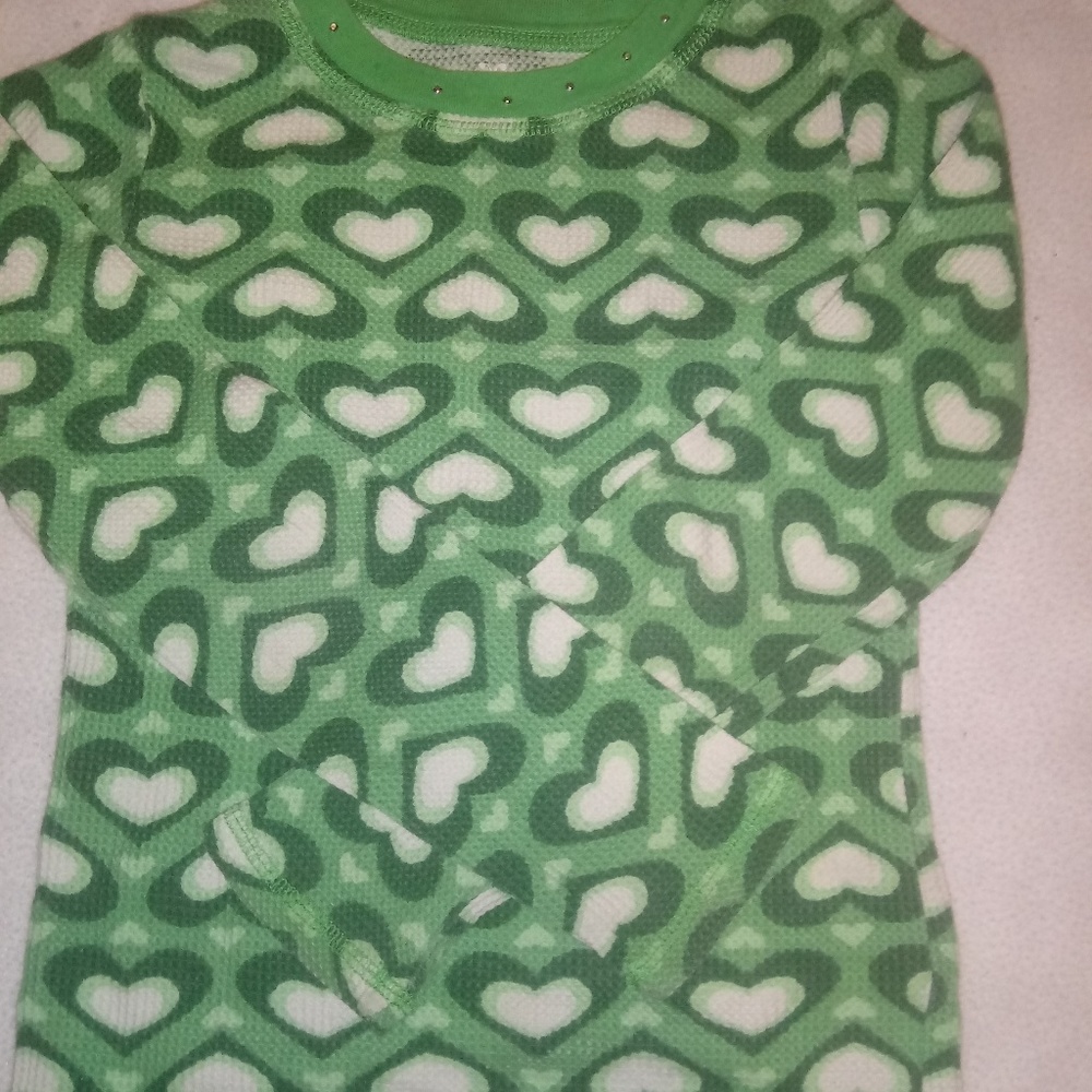 Childrens Place Green Long Sleeve Shirt